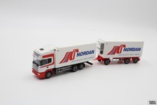 Caminhão reboque refrigerado AWM Scania 124 TL "Nordânia" Noruega 1:87 /AW2850, usado comprar usado  Enviando para Brazil