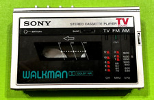 Sony WM-F30 toca-fitas cassete estéreo walkman feito no Japão Dolby TV AM FM reverso comprar usado  Enviando para Brazil