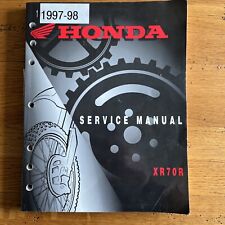 Honda xr70 service for sale  ABINGDON