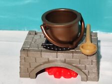 PLAYMOBIL HORNO DE PIEDRA COCINA FUEGO CACEROLA CAZO MEDIEVAL BELEN GALOS segunda mano  Embacar hacia Argentina