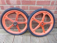Pair orange skyway for sale  WORTHING