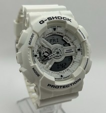 Relógio Masculino Digital Analógico Casio G Shock GA-110MW - Branco Marinho - Nova Bateria comprar usado  Enviando para Brazil