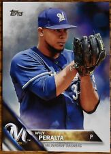 2016 Topps #414A #414 Wily Peralta Milwaukee Brewers, usado comprar usado  Enviando para Brazil