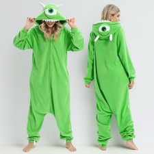 🌟 Pijama adulto Mike Wazowski novo sem etiquetas - Unissex XS - Fantasia Monsters Inc comprar usado  Enviando para Brazil