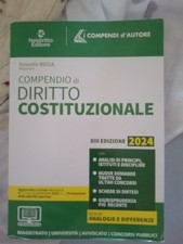 Compendio diritto costituziona usato  Condove