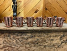 Conjunto de seis canecas Absolut Elyx Vodka Moscow Mule em relevo comprar usado  Enviando para Brazil
