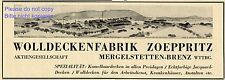 Wolldecken fabrik zoeppritz gebraucht kaufen  Waldburg