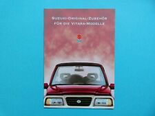 Prospekt / Katalog / Broschüre - Suzuki Vitara - Zubehör - 08/97 comprar usado  Enviando para Brazil