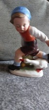 Porzellanfigur laufender junge gebraucht kaufen  Zeitz