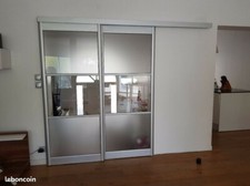 Porte coulissante alu d'occasion  Bordeaux-