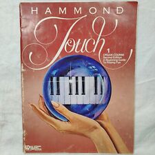 Livro de curso de órgão Hammond Touch 1 raro 1978 aulas de partituras vintage comprar usado  Enviando para Brazil