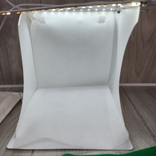 PULUZ Mini 2 LEDs 10x8x9 Iluminação Portátil Dobrável Estúdio Fotográfico Caixa de Fotos eBay comprar usado  Enviando para Brazil