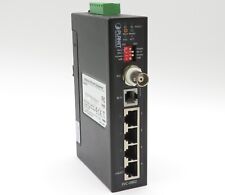 PLANET IVC-2002 Industrial Ethernet Extender Network Switch 4x RJ-45 1x BNC/RJ11 comprar usado  Enviando para Brazil