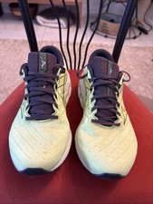 Tênis de corrida Mizuno Wave Inspire 18 masculino Neo Lime Misty azul estrada 9 EUA comprar usado  Enviando para Brazil