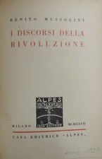 Mussolini discorsi della usato  Terlizzi