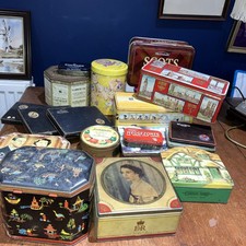 Vintage tins mixed for sale  CLECKHEATON