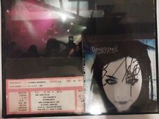 AMY LEE JOHN LECOMPT TERRY BALSAMO EVANESCENCE AUTÓGRAFO CAÍDO Foto e Ingresso  comprar usado  Enviando para Brazil