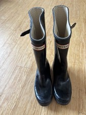 Black hunter wellies for sale  PRESTON