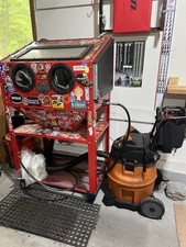 Air sandblaster cabinet for sale  Bloomsbury