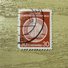 Francobolli ddr valori usato  Pontassieve