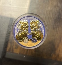 Silbermünze double pixiu gebraucht kaufen  Wittenburg