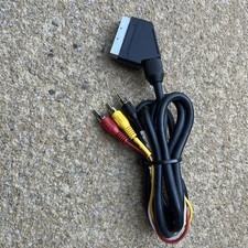 Scart lead adapter for sale  LUTON