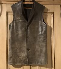 Vintage leather jerkin for sale  ALDERSHOT