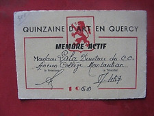 0906 carte quercy d'occasion  Expédié en Belgium
