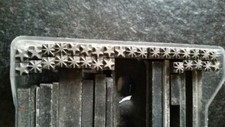 Caractères imprimerie typo d'occasion  Solesmes