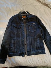 Superdry denim jacket for sale  NOTTINGHAM