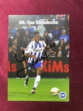 Autografo yaoudonne odense usato  Guidonia Montecelio