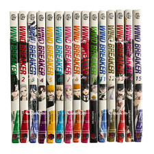 Wind Breaker Mangá Inglês Volume Único 1-15 Quadrinhos Novo por Satoru Nii comprar usado  Enviando para Brazil