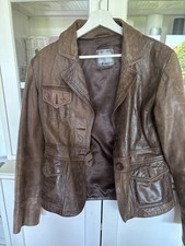 Lederblazer damen 40 gebraucht kaufen  Bad Camberg