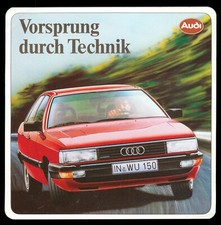 Werbe aufkleber audi gebraucht kaufen  Deutschland