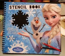 Libro stencil frozen usato  Italia