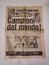 gazzetta sport 1982 usato  Vinadio