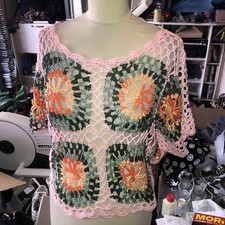 Boho häkelponcho einheitsgrö gebraucht kaufen  Villingen-Schwenningen