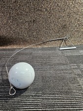 Amber Sports 16 libras tiro colocar bola ferro fundido branco com fio e alça incluídos, usado comprar usado  Enviando para Brazil