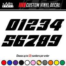Racing numbers vinyl for sale  Springboro