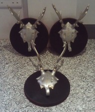 Metal stag head for sale  EXMOUTH