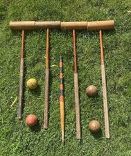 Set antique croquet for sale  NOTTINGHAM