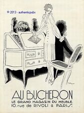 Publicite bucheron secretaire d'occasion  Cires-lès-Mello
