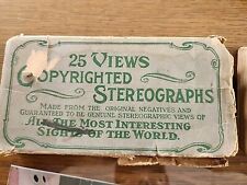 Stereopticon viewer cards for sale  Danville