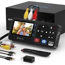 Portta VHS para conversor digital, gravador de vídeo para digital com controle remoto, RCA para H comprar usado  Enviando para Brazil