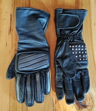 Luvas de couro para motociclista, tamanho médio, muito bom estado usado comprar usado  Enviando para Brazil