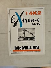 Mcmillen construction equipmen for sale  Mount Holly Springs