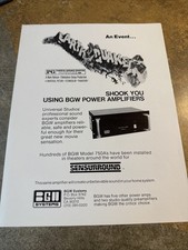 1974 bgw systems for sale  Reedsburg