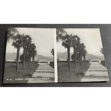 Cartolina stereoscopica stresa usato Cartolina stereoscopica stresa usato  Alessandria