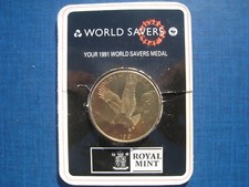 Savers medal golden for sale  CHELMSFORD
