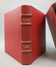 Lucrece natura rerum d'occasion  Cluny